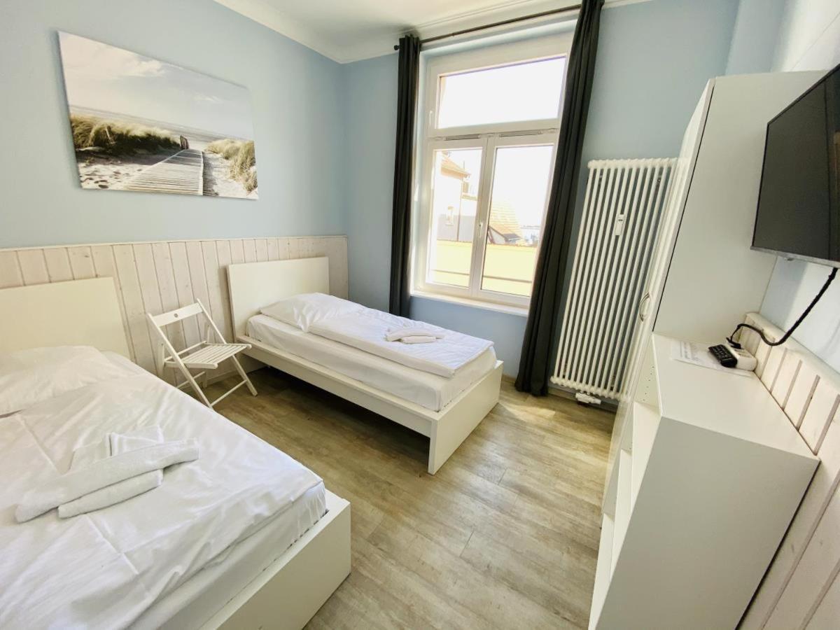 Berringer, Knurrhahn, Direkt An Der Promenade Apartment Rostock Exterior photo